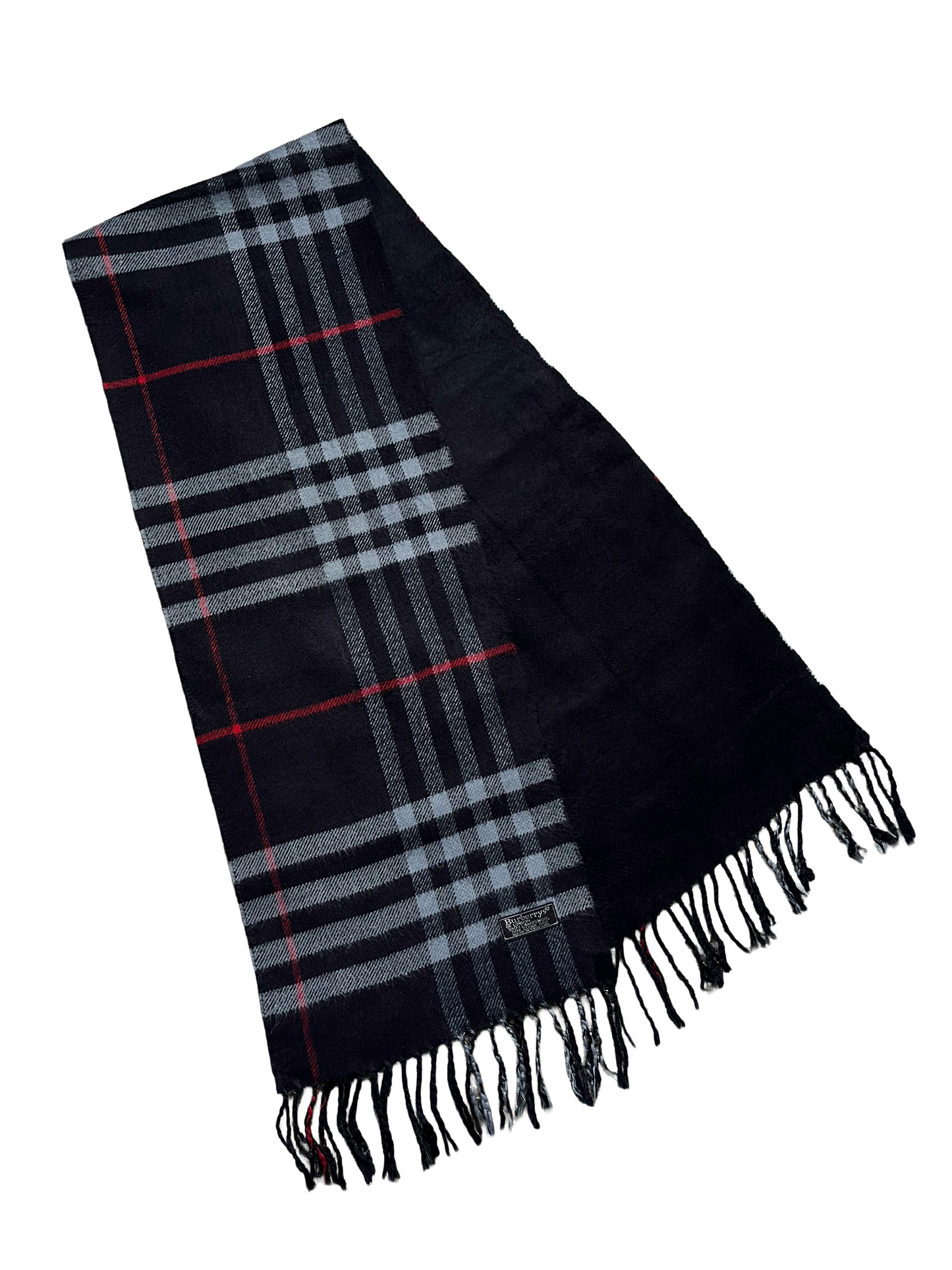 Burberry Lambswool two-sided scarf