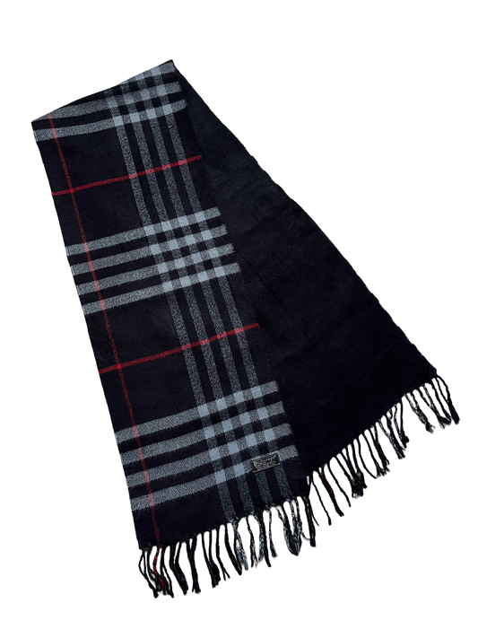 Burberry Lambswool two-sided scarf